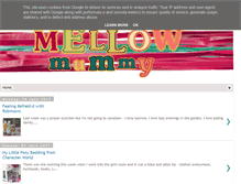 Tablet Screenshot of mellowmummy.co.uk